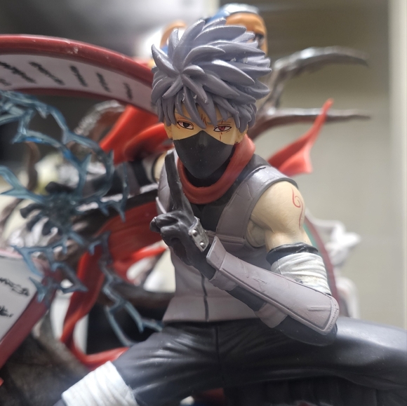 39cm  PVC toys model Statue Anime N Hatake Kakashi - Picture 8 of 10